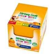 Zdrowy Lizak Mniam-Mniam na koncentrację i odporność, smak pomarańczowy, lizaki, 40 szt. https://azcdn.doz.pl/image/d/product/ead6d826-scale-180x180.png