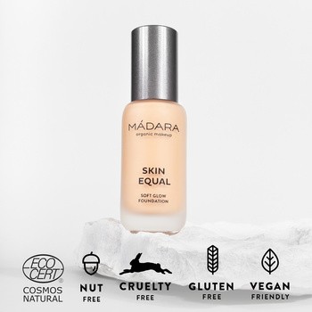 Madara Skin Equal, Soft Glow Foundation SPF15, podkład, Ivory 20, 30 ml