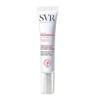 SVR Palpebral by Topialyse Creme, kojący krem do powiek i okolic oczu, 15 ml