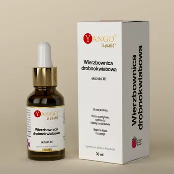 Yango Wierzbownica drobnokwiatowa, krople, smak malinowy, 30 ml
