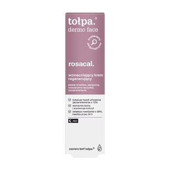 Tołpa Dermo Face Rosacal, regenerujący krem wzmacniający na noc, 40 ml