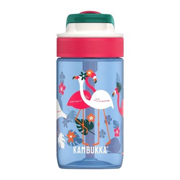 Kambukka, Lagoon, butelka na wodę dla dzieci, blue flamingo, 400 ml