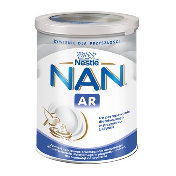 Nestle Nan Expert AR dla niemowląt z tendencją do ulewań od urodzenia, 400 g