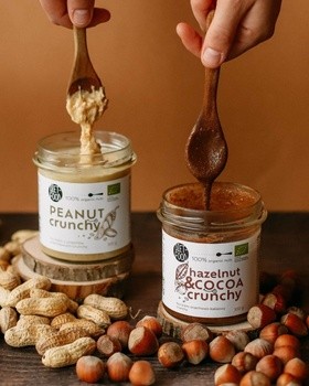 Diet-Food, Bio Krem z Orzechów Arachidowych Crunchy, 300 g