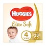 Huggies Elite Soft 4, pieluchy (8-14 kg), 33 szt.
