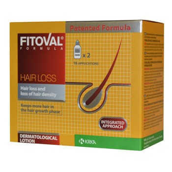 Fitoval, emulsja dermatologiczna przeciw wypadaniu włosów, 40ml, 2 szt