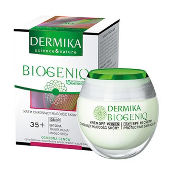 Dermika Biogeniq 35+, krem chroniący młodość skóry, SPF 15, 50 ml