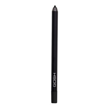 Gosh Velvet Touch Eye Liner, kredka do oczu, wodoodporna, 022 Carbon Black, 1,2 g