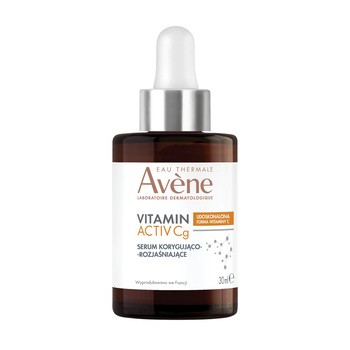 Avene Eau Thermale Vitamin Activ Cg, serum korygująco-rozjaśniające, 30 ml