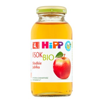 HiPP BIO od pokoleń, Sok Słodkie Jabłka, po 4. m-cu, 200 ml