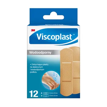 Viscoplast Wodoodporny plastry 12 szt. [3M Deutschland GmbH]
