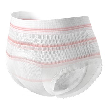 Canpol Babies, oddychające i ultrachłonne jedorazowe majtki 2w1 z podkładem poporodowym L/XL, 5 szt.