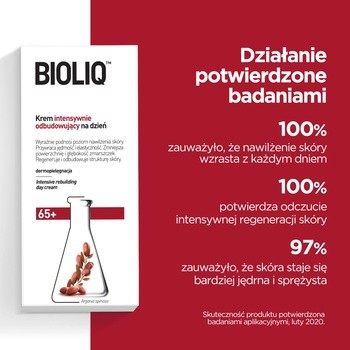 Bioliq 65+, krem intensywnie odbudowujący na dzień, 50 ml