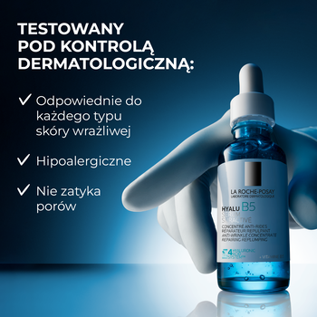 La Roche-Posay Hyalu B5, skoncentrowane serum regenerująco-ujędrniające, 30 ml