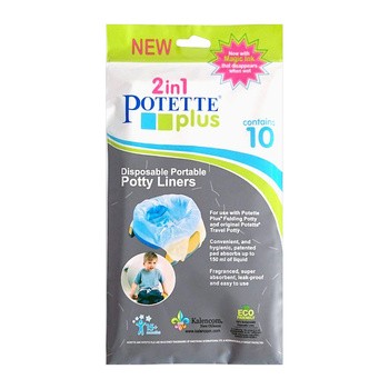 Potette Plus, biodegradowalne wkłady do nocnika, 10 szt.