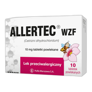 Allertec WZF, 10 mg, tabletki powlekane, 10 szt.