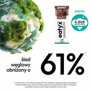 Eatyx Hyperfood Czekolada, baton, 60 g