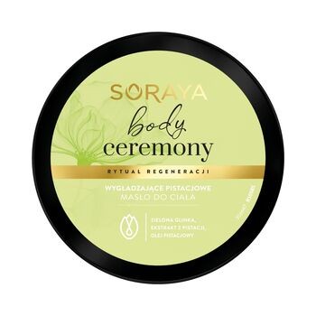 Soraya Body Ceremony, wygładzające pistacjowe masło do ciała, 200 ml