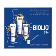 Zestaw Promocyjny Bioliq 55+, krem na dzień, 50 ml + krem na noc, 50 ml + krem do skóry wokół oczu, ust, 30 ml        