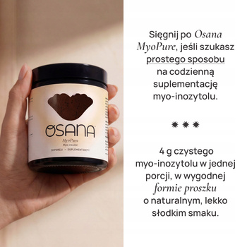 Osana MyoPure Myo-Inositol, proszek, 120 g