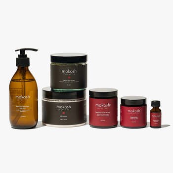 Mokosh, peeling solny do ciała Żurawina, 300g