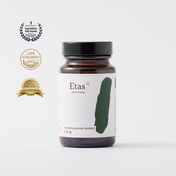 Etas by Kogen, ekstrakt z łodyg szparagów, kapsułki, 60 szt.