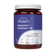 Vitalers Magnesium + Potassium + B6, kapsułki, 60 szt.