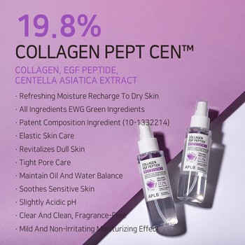 APLB Collagen EGF Peptide Mist Essence, mgiełka-esencja do twarzy z kolagenem i peptydami EGF, 105 ml
