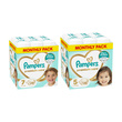 Zestaw Pampers Premium Care 7, (15+ kg), 99 szt. + 5, (11-16 kg), 132 szt.