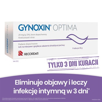 Gynoxin, 2%, krem dopochwowy, 30 g