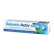 alt Salumin Activ Nano, żel do pielęgnacji jamy ustnej, dziąseł i odbudowy szkliwa, 10 g