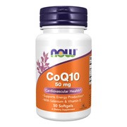 Now Foods CoQ10 z selenem i witaminą E 50 mg, kapsułki, 50 szt. https://azcdn.doz.pl/image/d/product/704e1a99-scale-180x180.png