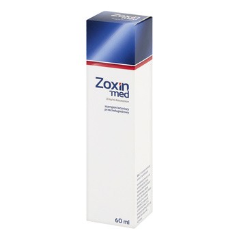 Zoxin-med, (20 mg/ml), leczniczy szampon przeciwłupieżowy, 60 ml