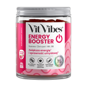 Vit Vibes Energy Booster, żelki, smak truskawkowy, 60 szt.