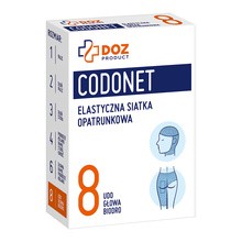 DOZ PRODUCT Codonet siatka elastyczna, opatrunkowa 8, 1 szt.
