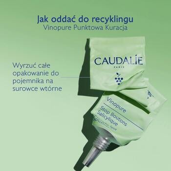 Caudalie Vinopure, punktowy żel z kwasem salicylowym, 15 ml