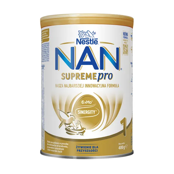Молочная смесь Nestle NAN SupremePro 1 HMO, с рождения, 400 г