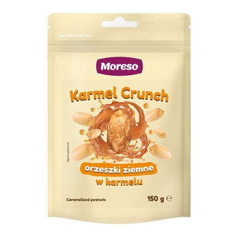 Moreso, orzeszki ziemne karmelizowane, 150 g