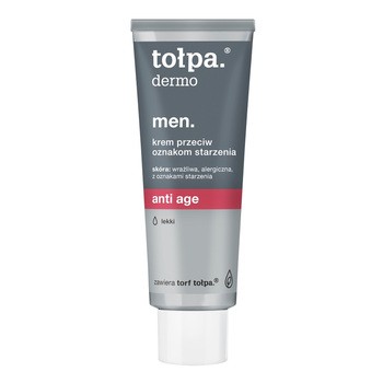 Tołpa dermo men., anti age, krem przeciw oznakom starzenia, 40 ml