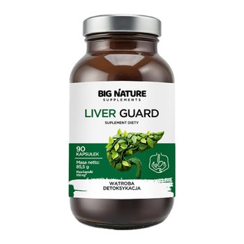 Big Nature Liver Guard, kapsułki miękkie, 90 szt.