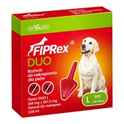 Fiprex DUO L 268 mg + 241,2 mg, rozwtór do nakrapiania dla psów od 20 do 40 kg, 2,68 ml https://azcdn.doz.pl/image/d/product/d9e28fc5-scale-180x180.png