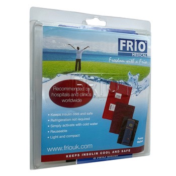 Frio Pump, termiczne etui do przechowywania pompy insulinowej, fioletowe, 1 szt.