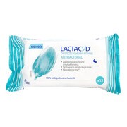 Lactacyd Antibacterial, chusteczki do higieny intymnej, 15 szt