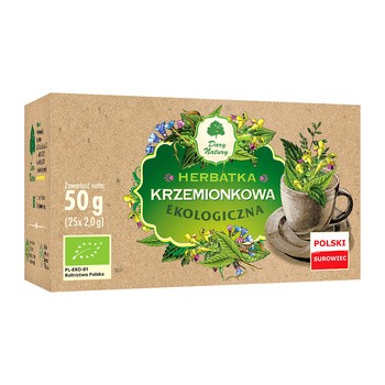 Dary natury, herbatka ekologiczna krzemionkowa, 25 x 2 g