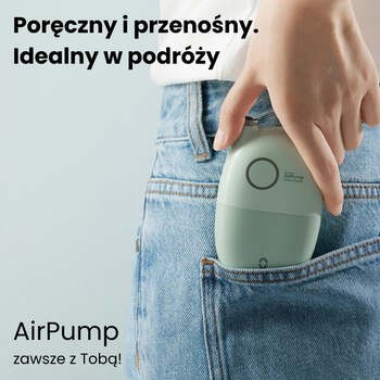 Oclean Irygator dentystyczny AirPump A10, przenośny, biały, 1 szt.