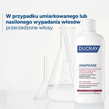 Ducray Anaphase, szampon przeciw wypadaniu włosów, 400 ml