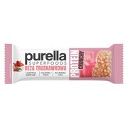 Purella Superfoods, Beza truskawkowa, baton proteinowy, 45 g https://azcdn.doz.pl/image/d/product/470ddf52-scale-180x180.png
