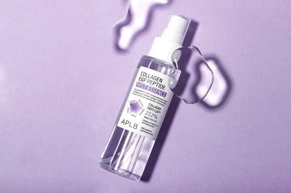 Эссенция-спрей для лица APLB Collagen EGF Peptide Mist Essence, увлажняющая, для зрелой и сухой кожи, 105 мл — фото 2