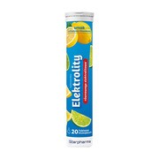 Elektrolity, tabletki musujące, smak cytrynowo-limonkowy, 20 szt. https://azcdn.doz.pl/image/d/product/f06107ea-scale-180x180.png