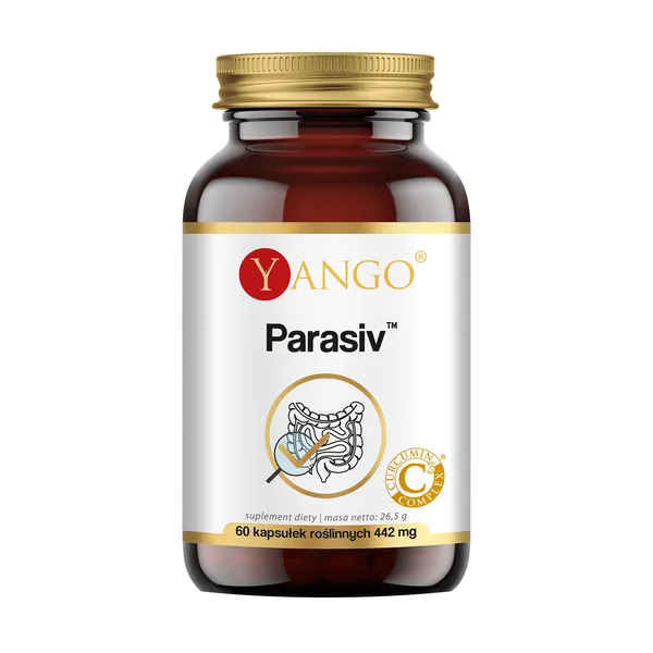 Растительный комплекс Yango Parasiv, для пищеварения, 60 капсул